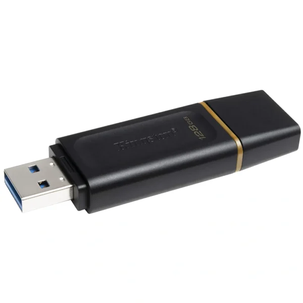 USB 3.2 MEMORIA KINGSTON 128GB GEN1 DT EXODIA (NEGRA)