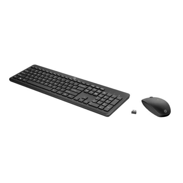 Teclado y ratón HP 235 - Inalámbrico Teclado - Keyboard/Keypad Color: Negro - Inalámbrico Mouse - Pointing Device Color: Negro