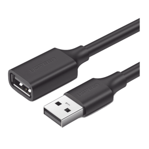 Cable Extensor USB 2.0 A a A | 1 metro | Macho-Hembra | Ultra Durabilidad | Núcleo de Cobre Estañado 28/22 AWG | Blindaje