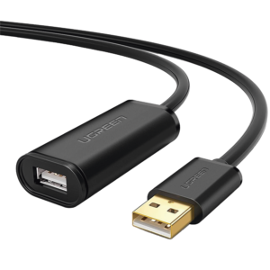 Cable de Extensión Activo USB 2.0 / 30 Metros / Macho-Hembra / Booster individual FE1.1S incorporado / Velocidad de hasta