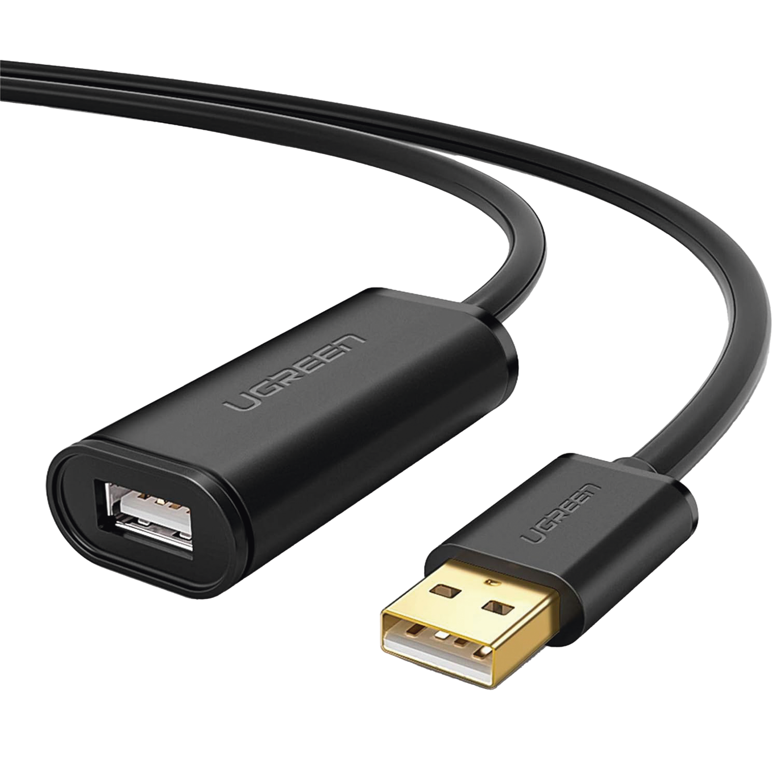 Cable de Extensión Activo USB 2.0 / 30 Metros / Macho-Hembra / Booster individual FE1.1S incorporado / Velocidad de hasta
