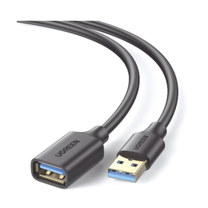 Cable Extensor USB 3.0 / 1 Metro / Macho-Hembra / 5 Gbps / Ultra Durabilidad / Núcleo de cobre estañado 28/22 AWG / Blindaje