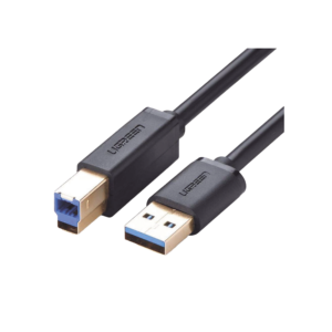 Cable USB-A 3.0 macho a USB-B macho / Ideal para Impresora, Escáner, Pianos, Barras de sonido, etc. / Plug & Play