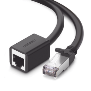Cable de Extensión Cat6 RJ45 F/UTP / Macho a Hembra / 5 Metros (16.40 Pies) / Método de Conexión 568B / Velocidad de