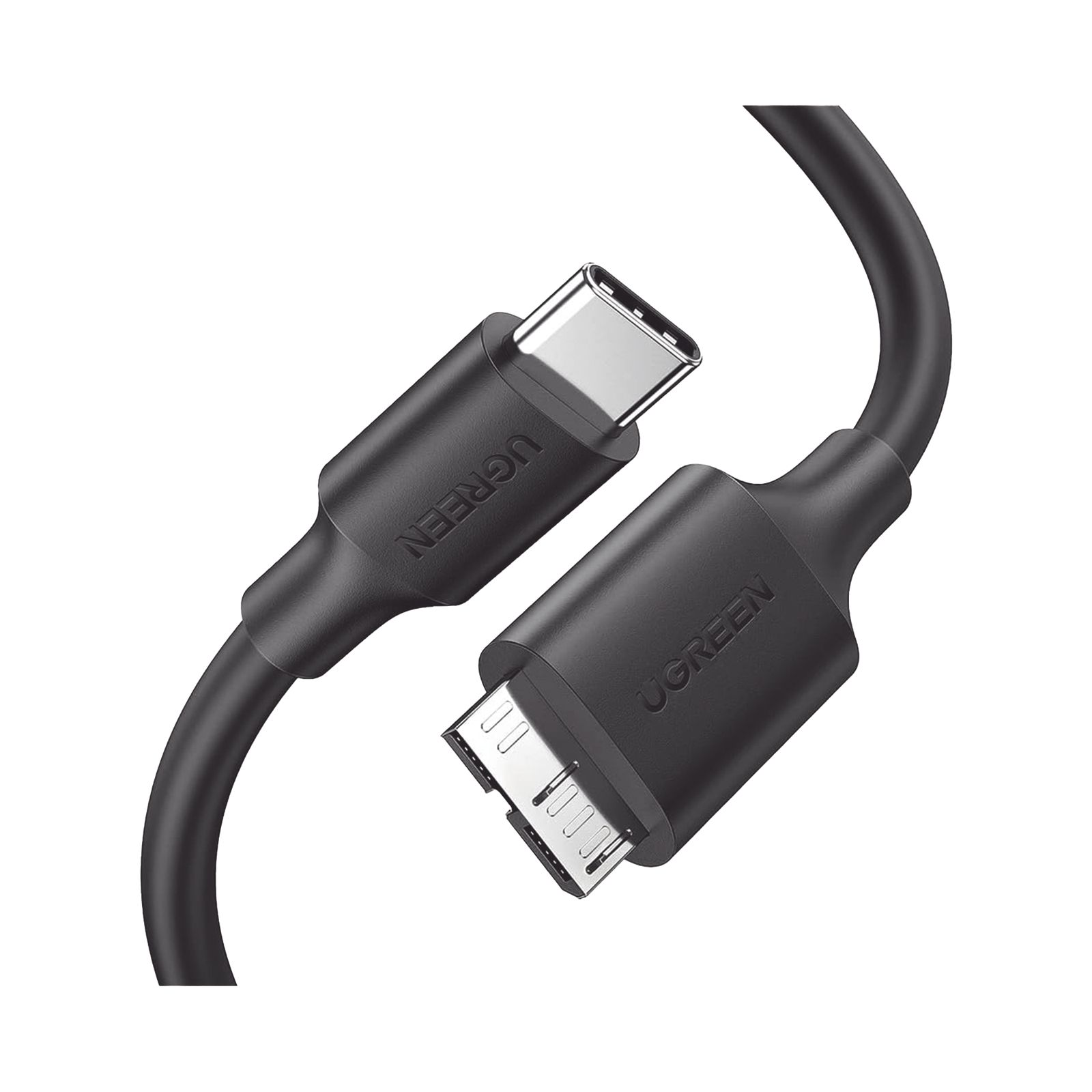 Cable USB Tipo C 3.0 a Micro Tipo B | 1m |Carga Rápida | 5 Gbps | Transferencia de Datos | Blindaje Interior Múltiple |