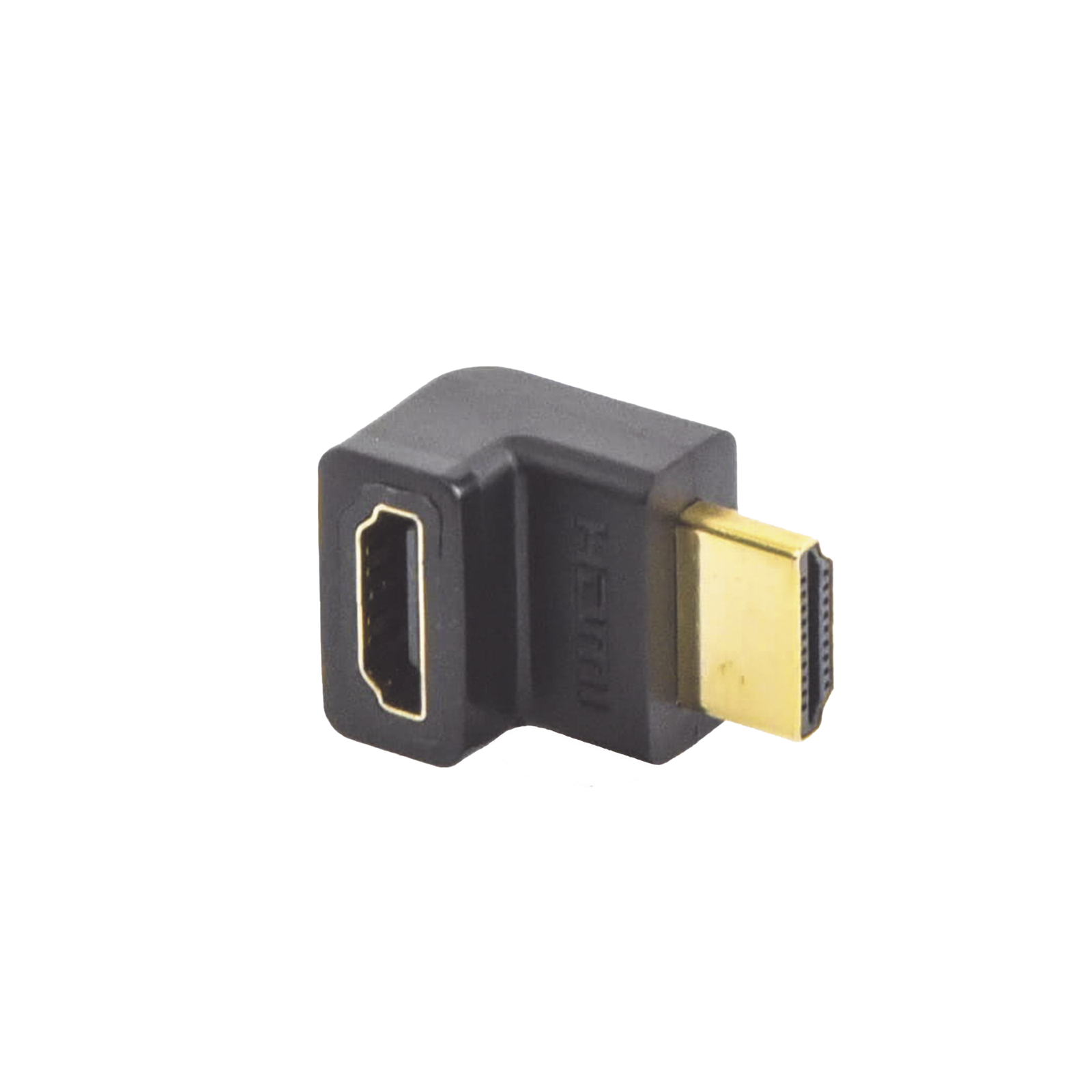 Adaptador HDMI de 90 Grados Macho a Hembra / Hacia Arriba / HDMI 2.0 4K@60Hz / Proporciona Flexibilidad Sin Doblar los