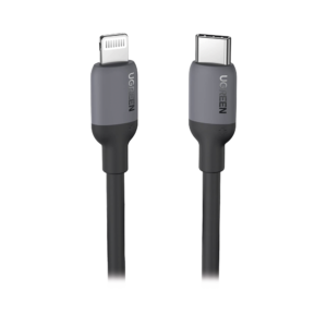 Cable USB-C a Lightning / Certificado MFi / 1 Metro / Adecuado para iPhone, iPad, iPod / Carga Rápida PD 20W