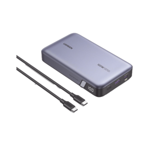 Power Bank de 20000mAh | 3 Salidas 100W Max. | USB-A + 2 USB-C | PD 3.0 | QC3.0 | FCP | SCP | Pantalla Inteligente | Carcasa