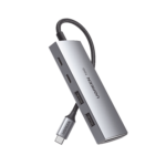 HUB USB-C 3.2 4 en 1 | 2 Puertos USB-C 3.2 (10 Gbps) | 2 Puertos USB-A 3.2 (10 Gbps) | Admite OTG | Compatible con MacBook