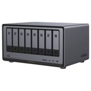 NAS UGREEN NASync DXP8800 Plus / Intel Core i5-1235U 10 Núcleos / 8 Bahías SATA + 2 M.2 NVMe / 2 Puertos 10GbE / Thunderbolt