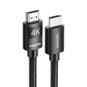 Cable HDMI 2.0 de Nylon Trenzado | 2 Metros (6.56 Pies) | 4K@60Hz | ARC | Dolby ATMOS | True HD | TMDS | HDR | 3D Inversivo