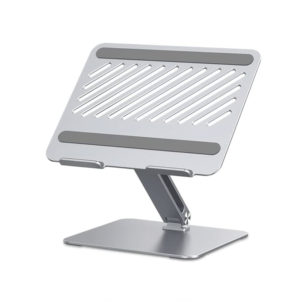 Soporte de Aluminio para Laptop | Ajustable 180° | Soporta Laptops de 10 a 17.3| Capacidad de Carga 5Kg | Excelente