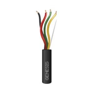 Carrete de Cable 152 Metros (500 Pies) / 4 x 18 AWG / Cable DIRECT BURIAL FPL / Para Intemperie / Uso en Aplicaciones en