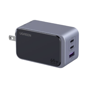 Cargador de 65W serie Nexode S | 3 Puertos de Carga Rápida | 2 USB-C | 1 USB-A | Tecnología GaN II | PD3.0 | QC4.0 |