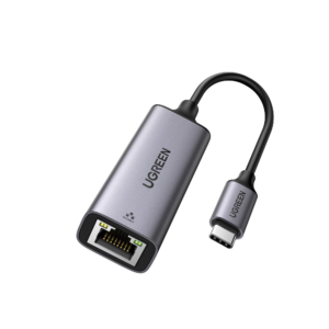 Adaptador de Red USB-C 3.1 (5 Gbps) a RJ45 | Thunderbolt 3 | Admite 10/100/1000 Mbps | Chip Inteligente | Amplia