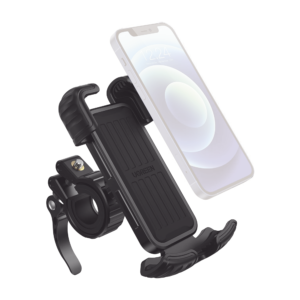 Soporte de Celular para Manillar de Motocicleta o Bicicleta / Anti Vibración / Protección de clip Antideslizante / Rotación