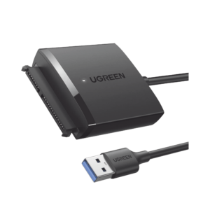 Adaptador USB 3.0 a SATA III | Compatible con Disco Duro HDD y SSD de 2.5 y 3.5 de hasta 12 TB | Velocidad USB 3.0 de hasta