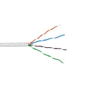 Bobina de Cable de 305 Metros (1000 Pies) UTP Cat6 Riser / Color Blanco / UL, CMR, Probado a 350 Mhz / Para Aplicaciones de