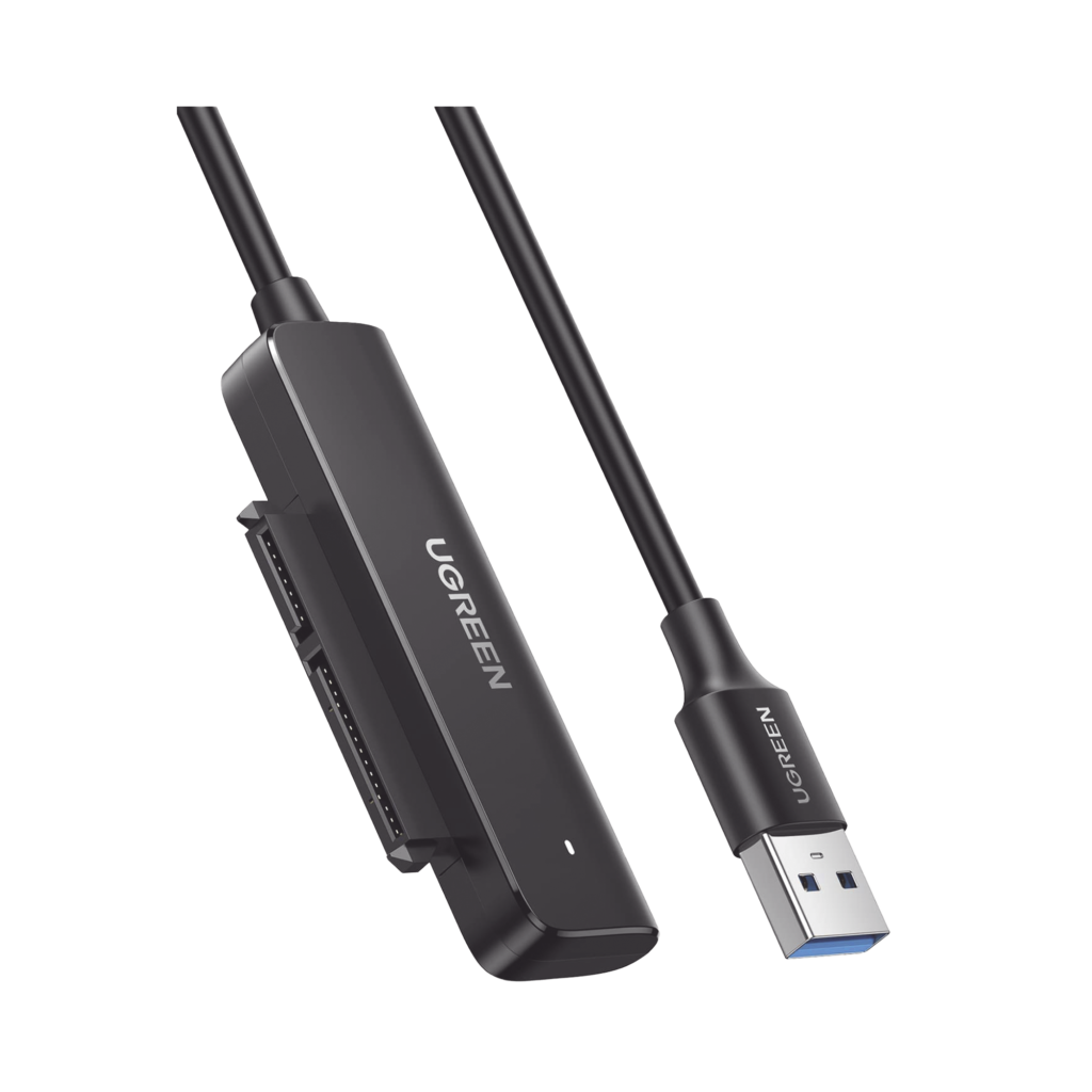Cable Adaptador SATA a USB 3.0 | SATA 3.0/2.0 | Soporta HDD y SSD de 2.5 | Soporta S.M.A.R.T, TRIM, UASP | No Requiere
