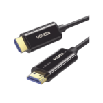 Cable HDMI de 10 Metros (32.81 Pies) por Fibra Óptica 8K@60Hz / Fibra de 4 Núcleos + Cobre Estañado de 7 Núcleos