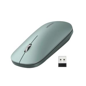 Mouse inalámbrico 2.4 GHz | Ultra Delgado y Silencioso | DPI 1000/1600/2000/4000 (Ajustable) | Alcance 10m | Scroll de