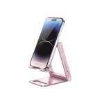 Soporte para Teléfono Celular de Aluminio / Angulo Ajustable / Amplia Compatibilidad con dispositivos de 4.7 a 7.9
