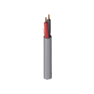 Bobina de 305 Metros (1000 Pies) de Cable / 2 x 16 AWG / Color Gris / Para Aplicaciones Multi Propósito, Seguridad, Control