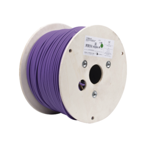 Bobina de Cable Blindado F/UTP de 4 Pares, Z-MAX, Cat6A, Soporte de Aplicaciones 10GBase-T, LS0H (Libre de Gases Toxicos)