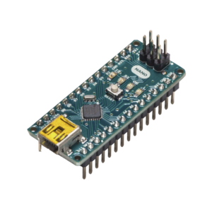 Microcontrolador Arduino Nano / ATmega328 16 MHz / 20 Digital I/O + 8 Analógico / Mini-USB / Compatible IDE Arduino