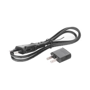 Cable de Corriente Bifásico Conector Tipo 8 (1 Metro (3.28 Pies))
