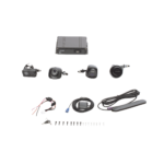 Kit DVR Móvil 1080P / Incluye 4 Cámaras TURBOHD 1080P / Modulo 4G y GPS / Soporta Memoria SD / Visualización por Hik-Connect