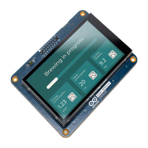 Shield Display Táctil Arduino GIGA / Pantalla TFT 3.97 480×800 / Touch Capacitivo 5 Puntos / IMU 6 Ejes BMI270 / Micrófono