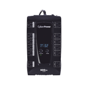 UPS de 900 VA/480 W, Topología Línea Interactiva, Entrada 120 Vca NEMA 5-15P, Tipo Gabinete Compacto, Con 12 Tomas NEMA 5-15R