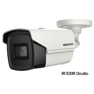 Bala TURBOHD 4K (8 Megapixeles) / Gran Angular 102º / Lente 2.8 mm / Exterior IP67 / IR EXIR 60 mts / dWDR (B4K-TURBO-LX)
