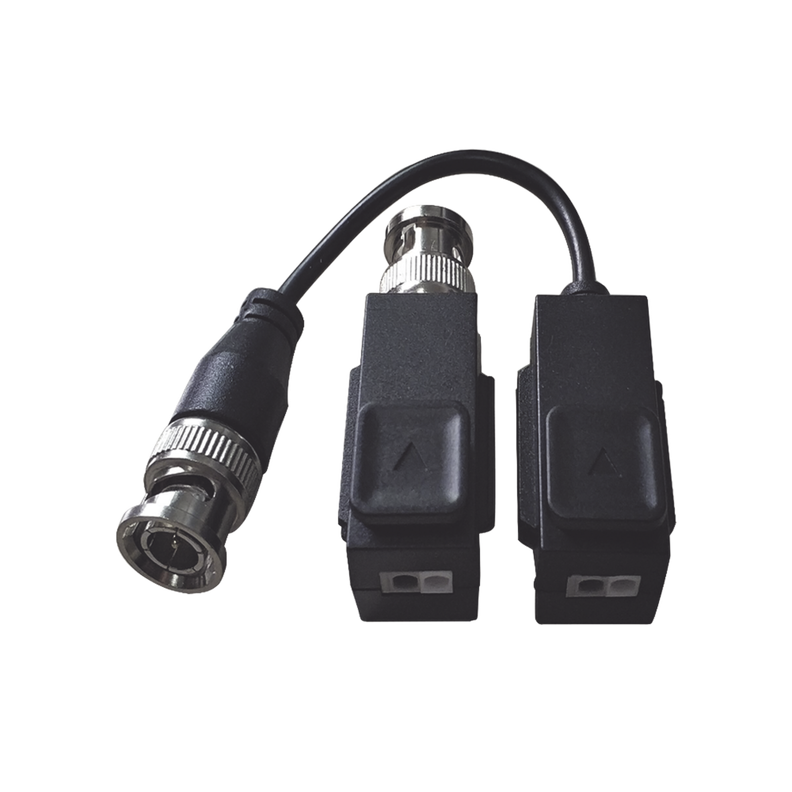 Kit de Transceptor (Balluns) TURBOHD con Boton Push / Hasta 8 MP (4K) / 100% Cobre / Soporta HD-TVI / AHD / CVI / CVBS