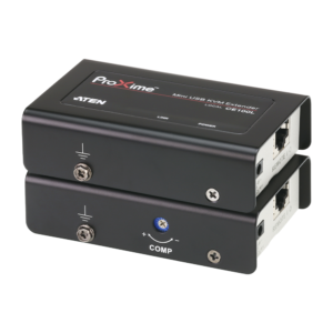 Extensor KVM USB | Acceso remoto PC | Hasta 100 m Cat5e | 1920×1200 | Protección ESD | Ajuste deskew