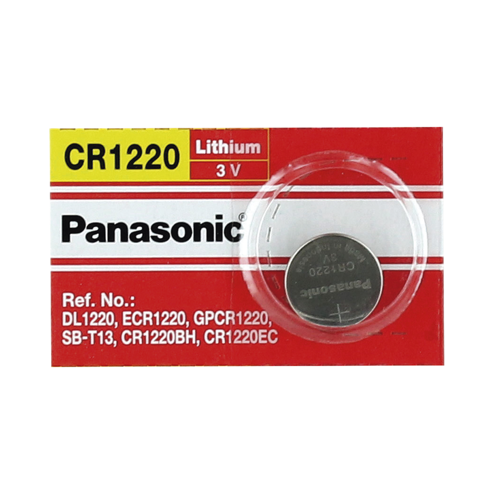 Batería de Litio tipo Moneda 3V @ 35mAh / Recomendado para DVR´s epcom y HIKVISION (No Recargable) (CR1220)
