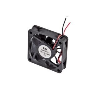 Ventilador Anticondensante Axial Cuadrado, 60x60x25 mm, 12 Vcc, 4390 RPM, 1.8 W, 0.15 A, Flujo de Aire de 25.0 CFM, Unión