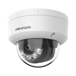 Domo IP 4 Megapixel / Lente 2.8 mm / Dual Light (30 mts IR + 30 mts Luz Blanca) / Micrófono Integrado / Antivandálico IK08