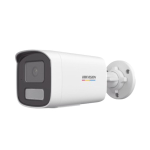 [Dual Light + ColorVu] Bala IP 2 Megapixel / Lente 4 mm / 50 mts IR + 50 mts Luz Blanca / Micrófono Integrado / ACUSENSE