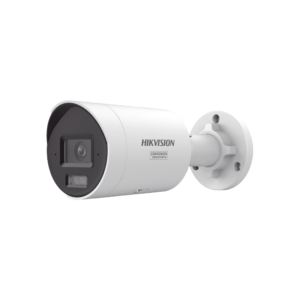 [Dual Light + ColorVu 3.0 + HikAI] Bala IP 8 Megapixel / Lente 2.8 mm / 40 mts IR + Luz Blanca / 2 Microfonos Integrados
