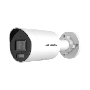 [Dual Light + ColorVu 3.0 + HikAI] Bala IP 8 Megapixel / Lente 2.8 mm / 40 mts IR + Luz Blanca / 2 Microfonos Integrados