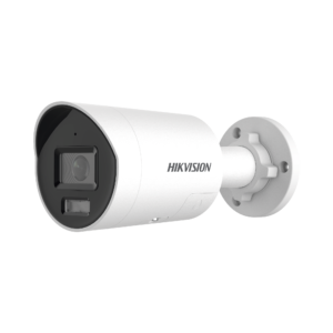 [Dual Light + ColorVu 3.0 + HikAI] Bala IP 8 Megapixel / Lente 2.8 mm / 40 mts IR + Luz Blanca / 2 Microfonos Integrados