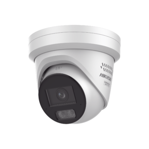 [Dual Light + ColorVu 3.0 + HikAI] Turret IP 4 Megapixel / Lente 2.8 mm / 30 mts IR + Luz Blanca / 2 Microfonos Integrados