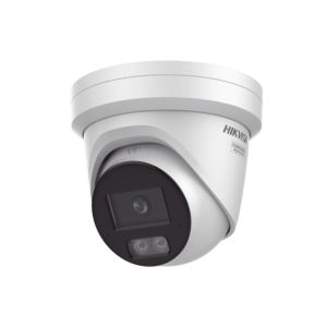 [Dual Light + ColorVu 3.0 + HikAI] Turret IP 6 Megapixel / Lente 2.8 mm / 30 mts IR + Luz Blanca / 2 Microfonos Integrados