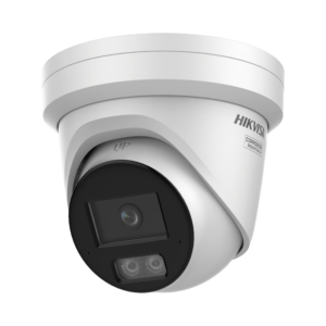 [Dual Light + ColorVu 3.0 + HikAI] Turret IP 8 Megapixel / Lente 2.8 mm / 30 mts IR + Luz Blanca / 2 Microfonos Integrados