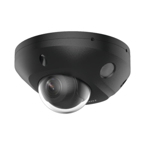 [Dual Light + 2 Micrófonos Integrados] Mini Domo IP 4 Megapixel / Color Negro / Lente 2.8 mm / 30 mts Luz Blanca + 30 mts IR