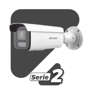 [Dual Light + 2 Micrófonos Integrados] Bala IP 2 Megapixel / Lente Mot. 2.8 a 12 mm / 60 mts Luz Blanca + 60 mts IR
