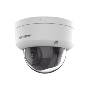 [Dual Light + 2 Micrófonos Integrados] Domo IP 6 Megapixel / Lente Mot. 2.8 a 12 mm / 40 mts Luz Blanca + 40 mts IR