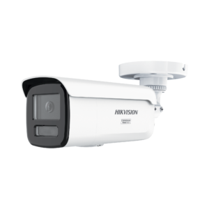 [Dual Light + ColorVu 3.0 + HikAI] Bala IP 6 Megapixel / Lente 4 mm / 60 mts IR + Luz Blanca / Exterior IP67 / Estrobo Azul